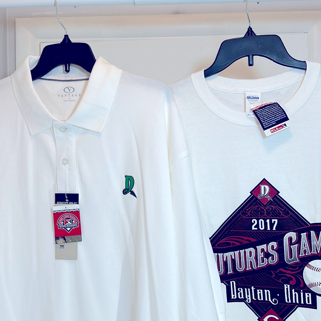 Bundle Dayton Dragons Tee And Polo 3xl Nwt